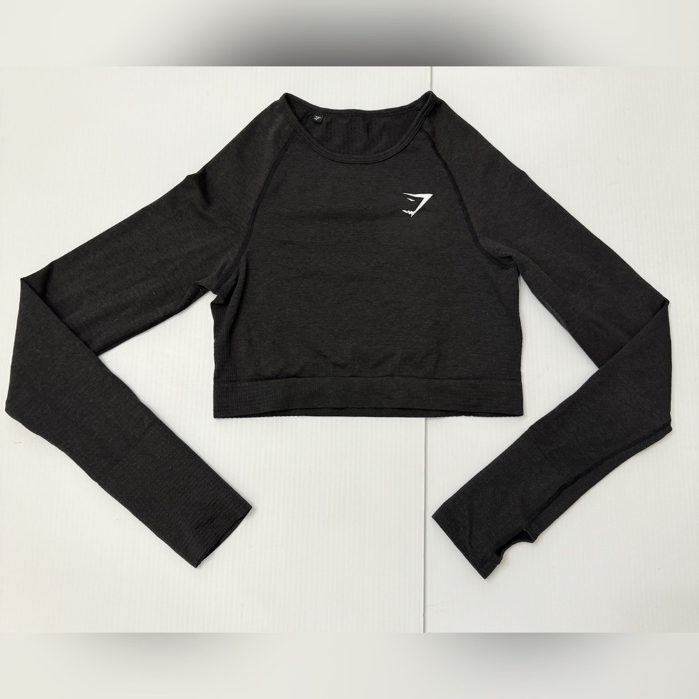 Gymshark Vital Seamless Crop Long Sleeve Crop Top